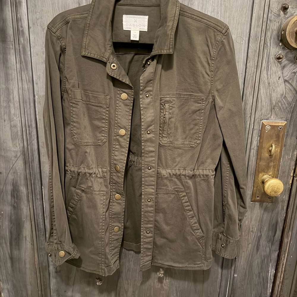 Caslon olive green Utility Jacket